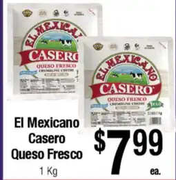 Big Saver Foods El Mexicano Casero Queso Fresco offer