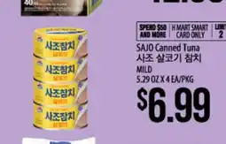 Hmart SAJO Canned Tuna offer