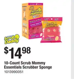 The Home Depot Scrub Daddy 10-Count Scrub Mommy Essentials Scrubber Sponge offer