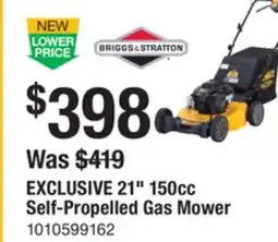 The Home Depot DEWALT 21 150cc Self-Propelled Gas Mower offer