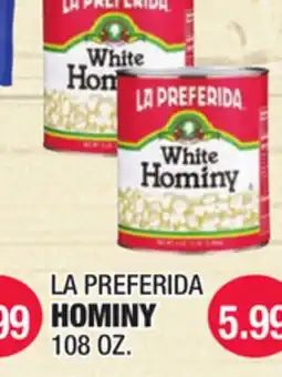 Carnicerias Jimenez LA PREFERIDA HOMINY offer
