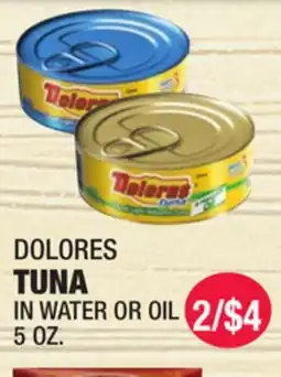 Carnicerias Jimenez DOLores TUNA IN WATER OR OIL offer