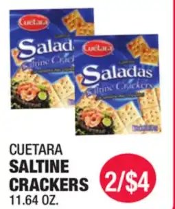 Carnicerias Jimenez CUETARA SALTINE CRACKERS offer