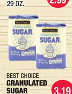 Carnicerias Jimenez BEST CHOICE GRANULATED SUGAR offer