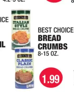 Carnicerias Jimenez BEST CHOICE BREAD CRUMBS offer