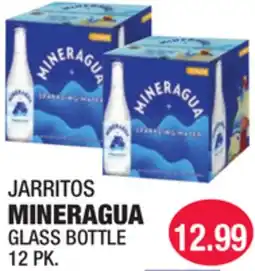 Carnicerias Jimenez JARRITOS MINERAGUA GLASS BOTTLE offer