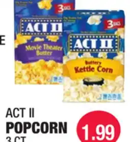Carnicerias Jimenez ACT II POPCORN offer