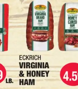 Carnicerias Jimenez ECKRICH VIRGINIA & HONEY HAM offer