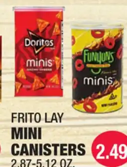 Carnicerias Jimenez FRITO LAY MINI CANISTERS offer