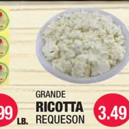 Carnicerias Jimenez GRANDE RICOTTA REQUESON offer