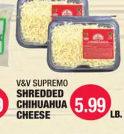 Carnicerias Jimenez V&V SUPREMO SHREDDED CHIHUAHUA CHEESE offer