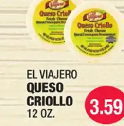 Carnicerias Jimenez EL VIAJERO QUESO CRIOLLO offer