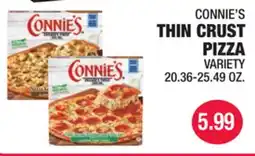 Carnicerias Jimenez CONNIE'S THIN CRUST PIZZA VARIETY offer