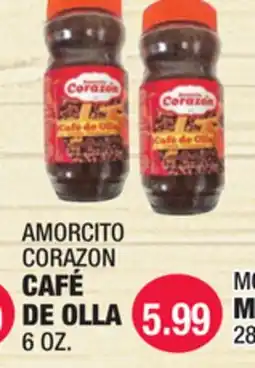 Carnicerias Jimenez AMORCITO CORAZON CAFÉ DE OLLA offer