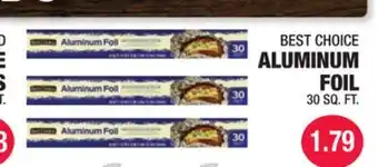 Carnicerias Jimenez BEST CHOICE ALUMINUM FOIL offer