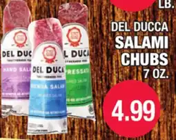 Carnicerias Jimenez DEL DUCCA SALAMI CHUBS offer