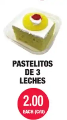 Carnicerias Jimenez PASTELITOS DE 3 LECHES offer