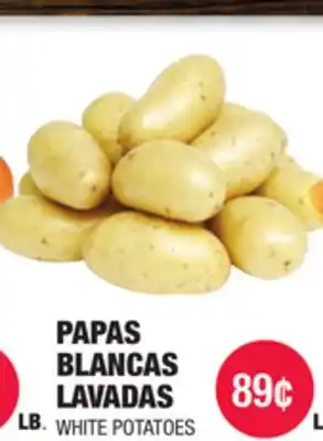 Carnicerias Jimenez PAPAS BLANCAS LAVADAS offer