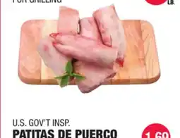 Carnicerias Jimenez U.S. GOV'T INSP. PATITAS DE PUEBCO offer