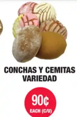 Carnicerias Jimenez CONCHAS Y CEMITAS VARIEDAD offer