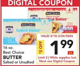 Pete's Fresh Market 16 oz. Best Choice BUTTER offer