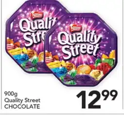 Pete's Fresh Market 900g Quality Street CHOCOLATE offer