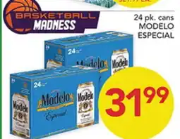 Pete's Fresh Market 24 pk. cans MODELO ESPECIAL offer