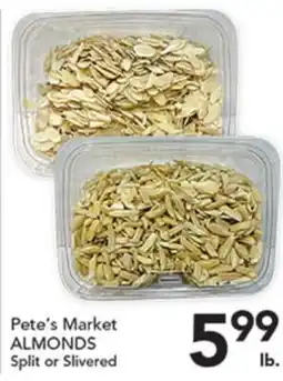 Pete's Fresh Market Pete's Market ALMONDS offer