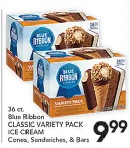 Pete's Fresh Market Blue Ribbon CLASSIC VARIETY PACK ICE CREAM offer