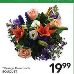 Pete's Fresh Market Orange Dreamsicle BOUQUET offer