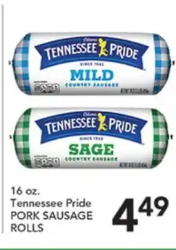Pete's Fresh Market Tennessee Pride PORK SAUSAGE ROLLS offer
