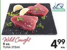 Pete's Fresh Market Wild Caught TUNA STEAK offer