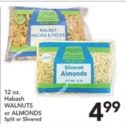 Pete's Fresh Market 12 oz. Habash WALNUTS or ALMONDS offer