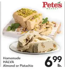 Pete's Fresh Market Homemade HALVA offer