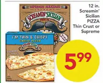 Pete's Fresh Market 12 in. Screamin' Sicilian PIZZA offer