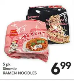 Pete's Fresh Market Sinomie RAMEN NOODLES offer