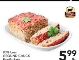 Pete's Fresh Market 80% Lean GROUND CHUCK offer
