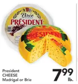Pete's Fresh Market President CHEESE offer