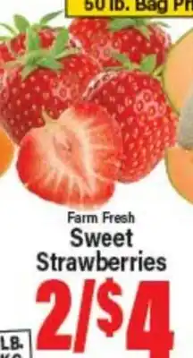 Angelo Caputo's Fresh Market Farm Fresh Sweet Strawberries offer