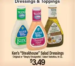 Angelo Caputo's Fresh Market Ken's Steakhouse Salad Dressings offer
