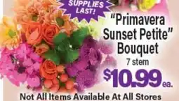 Angelo Caputo's Fresh Market Primavera Sunset Petite Bouquet offer