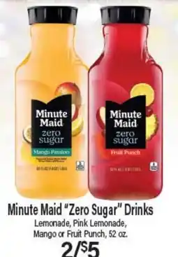 Angelo Caputo's Fresh Market Minute Maid Zero Sugar Drinks offer