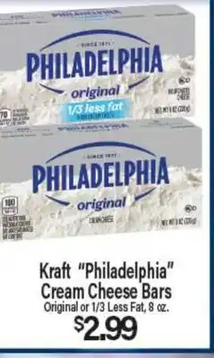 Angelo Caputo's Fresh Market Kraft Philadelphia Cream Cheese Bars offer