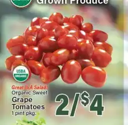 Angelo Caputo's Fresh Market Great In A Salad! Organic Sweet Grape Tomatoes offer