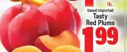 Angelo Caputo's Fresh Market Sweet Imported Tasty Red Plums offer