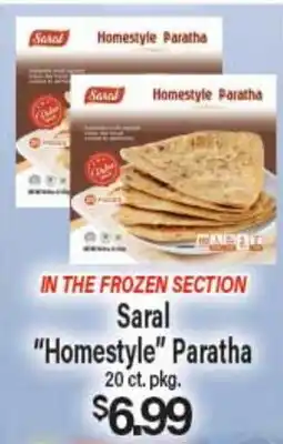 Angelo Caputo's Fresh Market Saral Homestyle Paratha offer