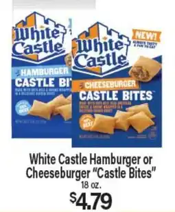 Angelo Caputo's Fresh Market White Castle Hamburger or Cheeseburger Castle Bites offer