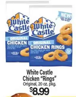 Angelo Caputo's Fresh Market White Castle Chicken Rings offer