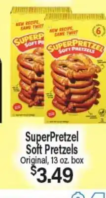 Angelo Caputo's Fresh Market SuperPretzel Soft Pretzels offer