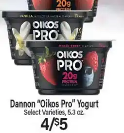 Angelo Caputo's Fresh Market Dannon Oikos Pro Yogurt offer